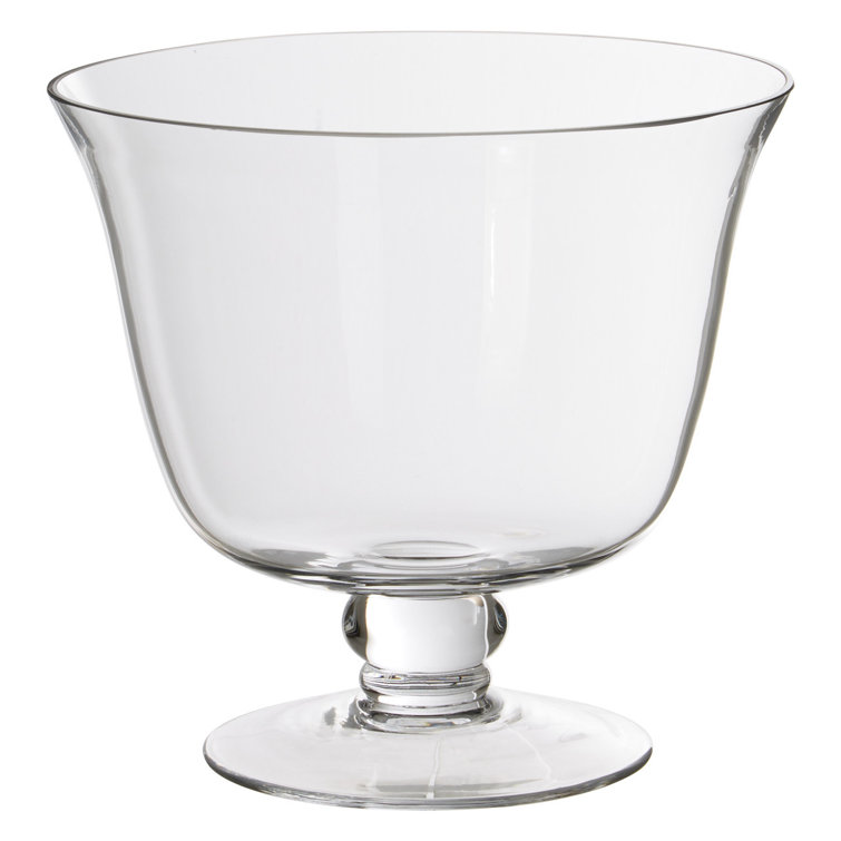 Symple Stuff Large Clear Glass Trifle Bowl & Reviews Wayfair.co.uk